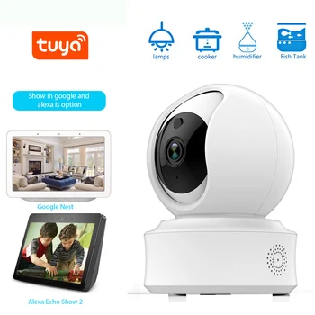 

Auto-tracking WiFi IP Camera HD 1080P Home Security Mini Camera Two Way Voice Night Vision Motion Detection APP Tuya/Smart life