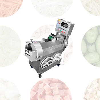 

High-grade stainless steel electric vegetable slicer machine food cutting machine Vegetable Shred machine