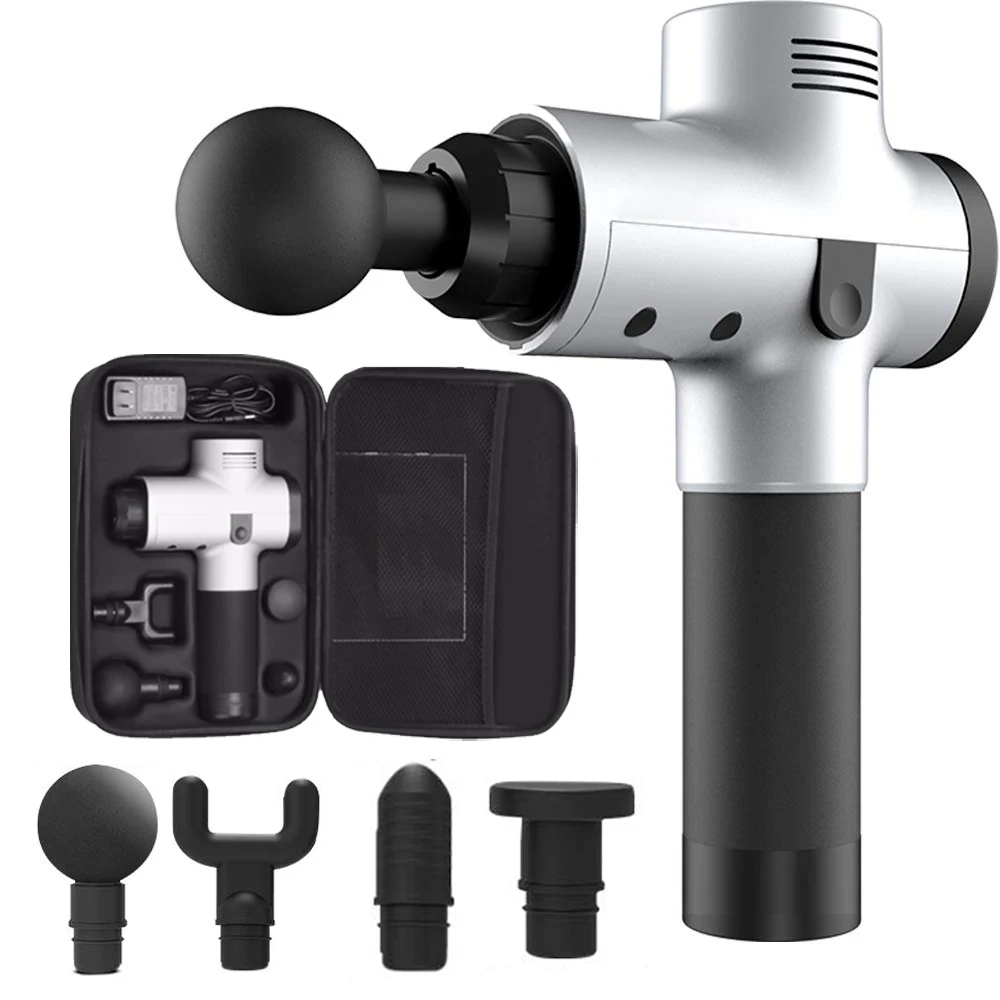 

Tissue Massage Gun Muscle Massager Muscle Pain Management after Training Exercising Body Relaxation Slimming Shaping Pain Relief