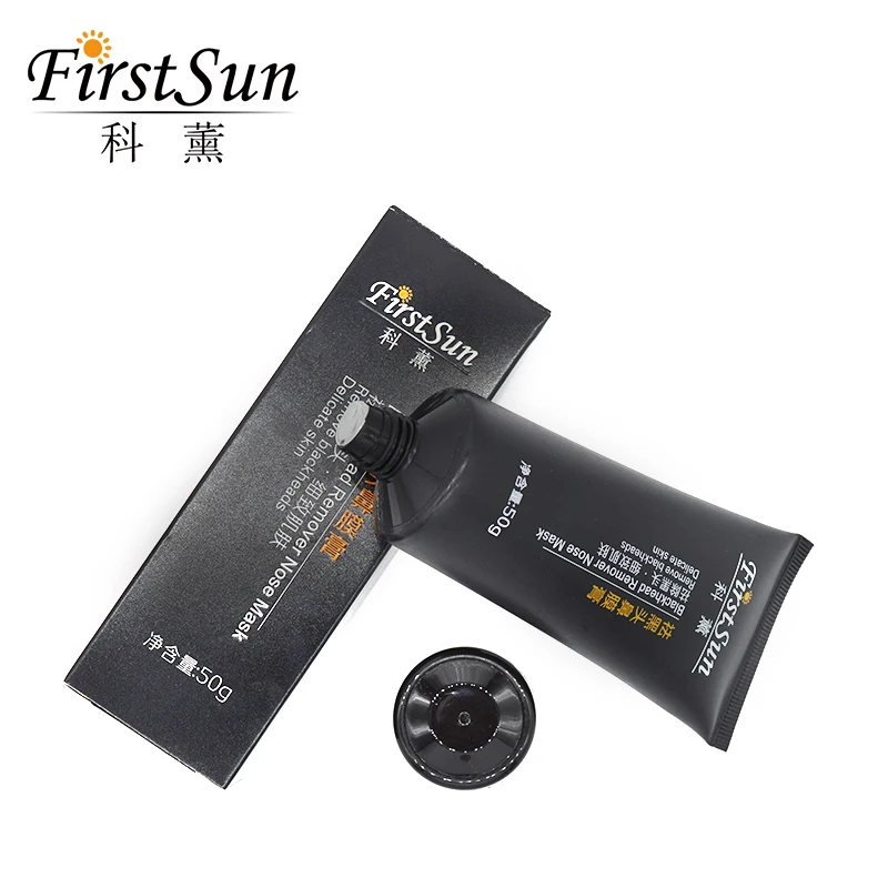 Новинка Firstsun унисекс для удаления угрей носа маска лица полоска пор черная