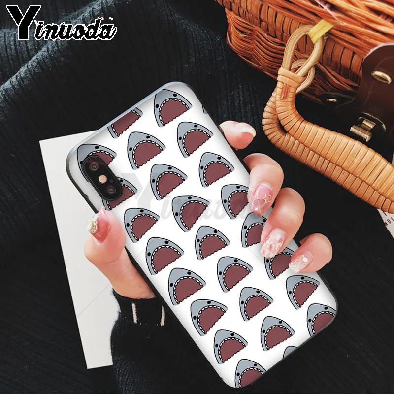 A9 Yinuoda чехол для телефона с изображением хоккейной акулы для Apple iPhone 8 7 6 6S Plus X XS MAX 5 5S SE XR 11 11pro - Цвет: A9