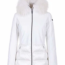 Rrd Piumino зимний Гибридный капюшон, Cappuccio con Pelliccia, Bianco
