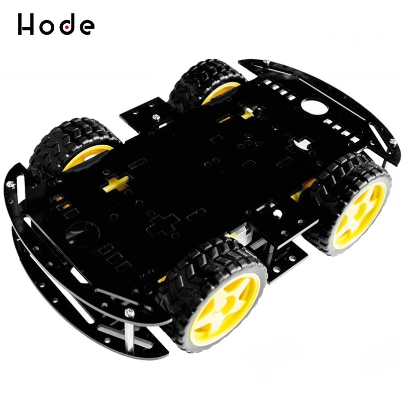4 Wheel Drive Mobile Robot Platform Smart Car Chassis For Arduino Compatible SCM MCU | Инструменты
