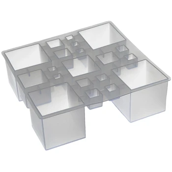 

Square Resin Silicone Mold Resin Cube Molds, Silicone Molds For Resin Epoxy Molds For Jewelry ic Cube Paperweight Specimen Ma