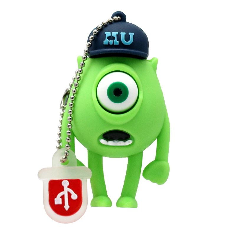 Улыбка корова USB Монстр университет флэш-накопитель мультфильм Мини Милая карта памяти, Флеш накопитель 4 ГБ 8 ГБ 16 32 64 128 256 ГБ USB диск подарок - Цвет: Style 6