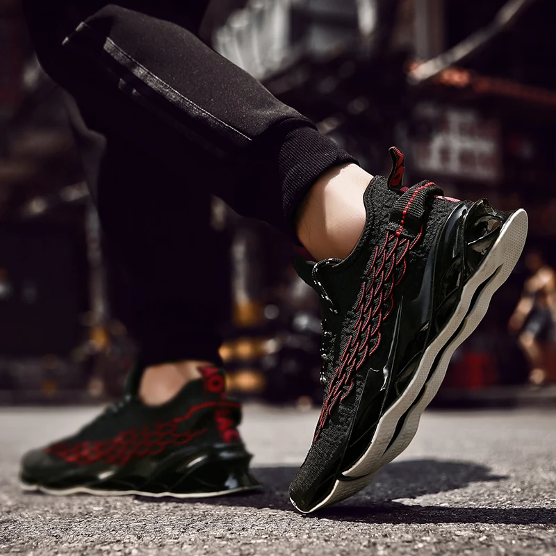 

Fashion shock-absorbing running shoes men high quality casual shoes man sneakers trend travel Blade male sports running shoes