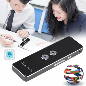 

Multi-Language Portable Smart Voice T8 Translator Two-Way Real Time Translation 40+ For People