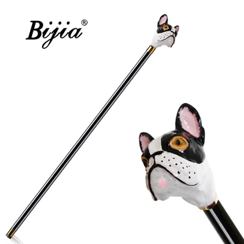 

Painted Dog Walking Stick,Vintage Crutch High Quality,Fashion Luxury Senior Cane,Suitable for Men Woman Gentleman,Adornment Gift