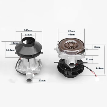 

Blower Motor for Parking Heater for Eberspacher D2 2KW Big Leaf Assembly Combustion Air Fan