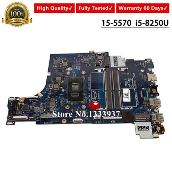 شراءCAL60 LA-F114P لديل OEM انسبايرون 15 5570 اللوحة المحمول I5-8250U SR3LB CN-0F7MGJ F7MGJ 0F7MGJ اللوحة