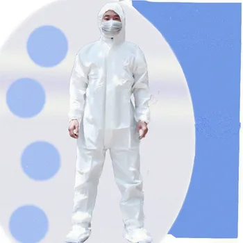 

One Time Disposable Waterproof Oil-Resistant Protective Coverall for Spary Painting Decorating Clothes Overall Suit Workwear