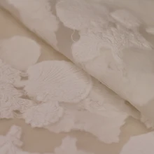 Изготовленный На Заказ рельефный чехол в форме цветка кружева одежда хлопок ткань органза жаккард ткань для пошива Чонсам лошадь лицо Скорпион сумка