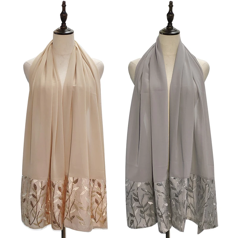 

Chiffon Abaya Maxi Hijab Scarf Turban Muslim Hijabs Foulard Femme Jilbab Abayas For Women Hoofddoek Moslima Headscarf Turbantes