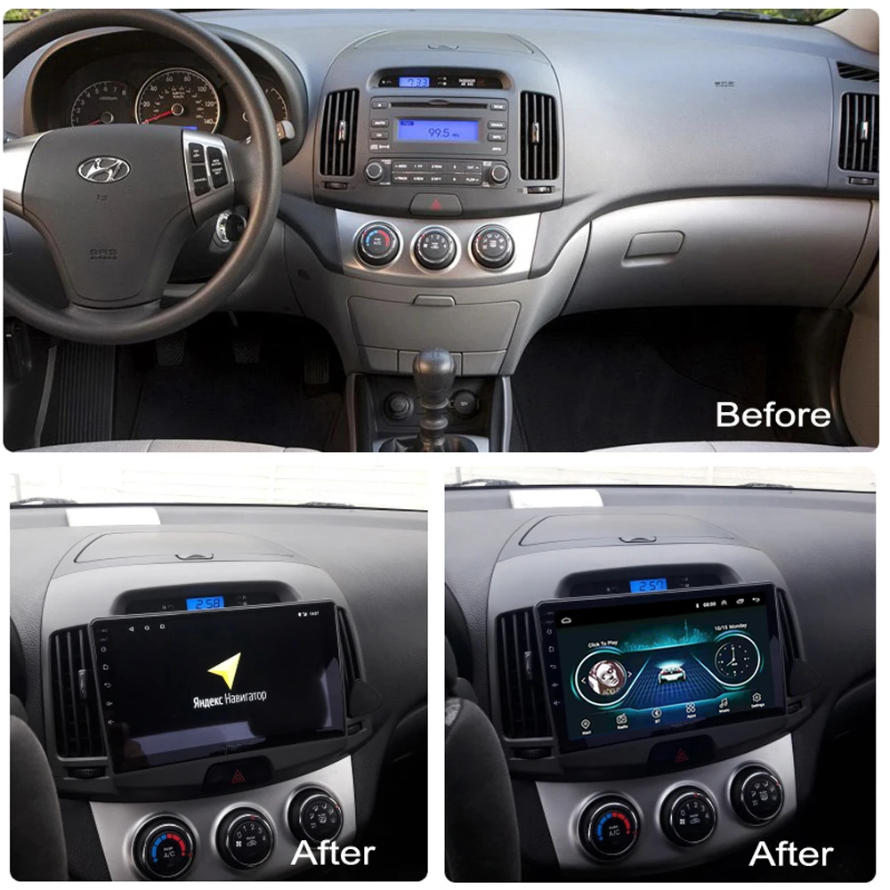 Car-DVD-Android-8-1-for-Hyundai-Elantra-2007-2008-2009-2010-2011-head-unit-system(4)
