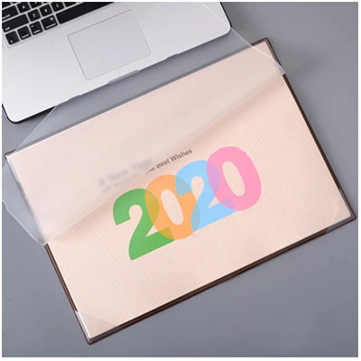 A3 001 Desk Calendar Planner Simplicity Agenda Table Calendar Weekly Planner Monthly To Do List Desktop Calendar Office - Цвет: A3 001