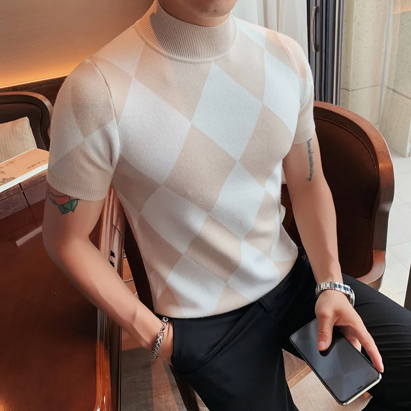lattice sleeve sweater