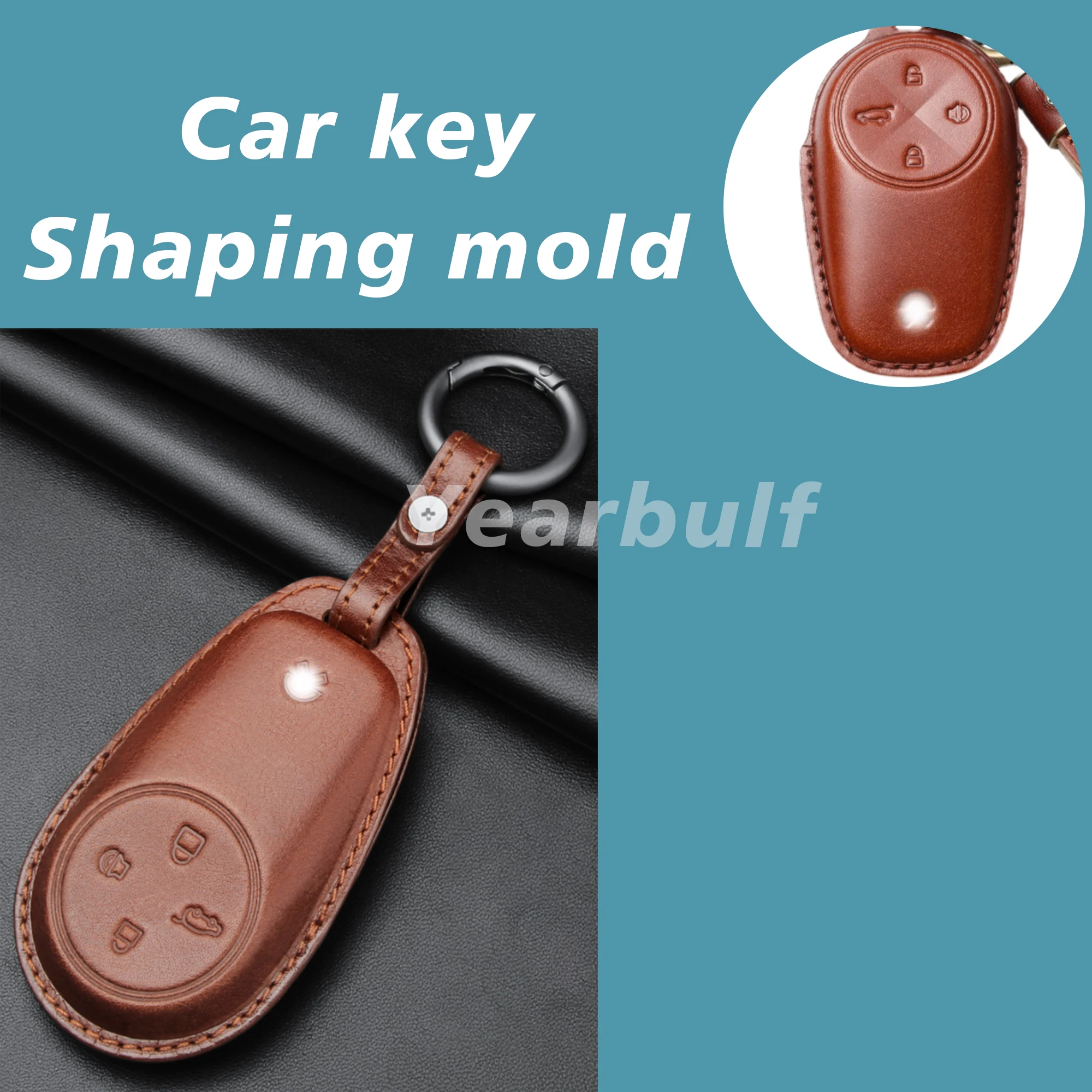 

Изготовленная на заказ кожаная искусственная кожа для автомобиля, сделай сам, кожаные ключи, формы для ключей, форма для автомобиля