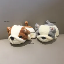 2 цвета-новая собака плюшевая мягкая игрушка кукла-животное, 11 см фигурка собаки кукла брелок плюшевая игрушка