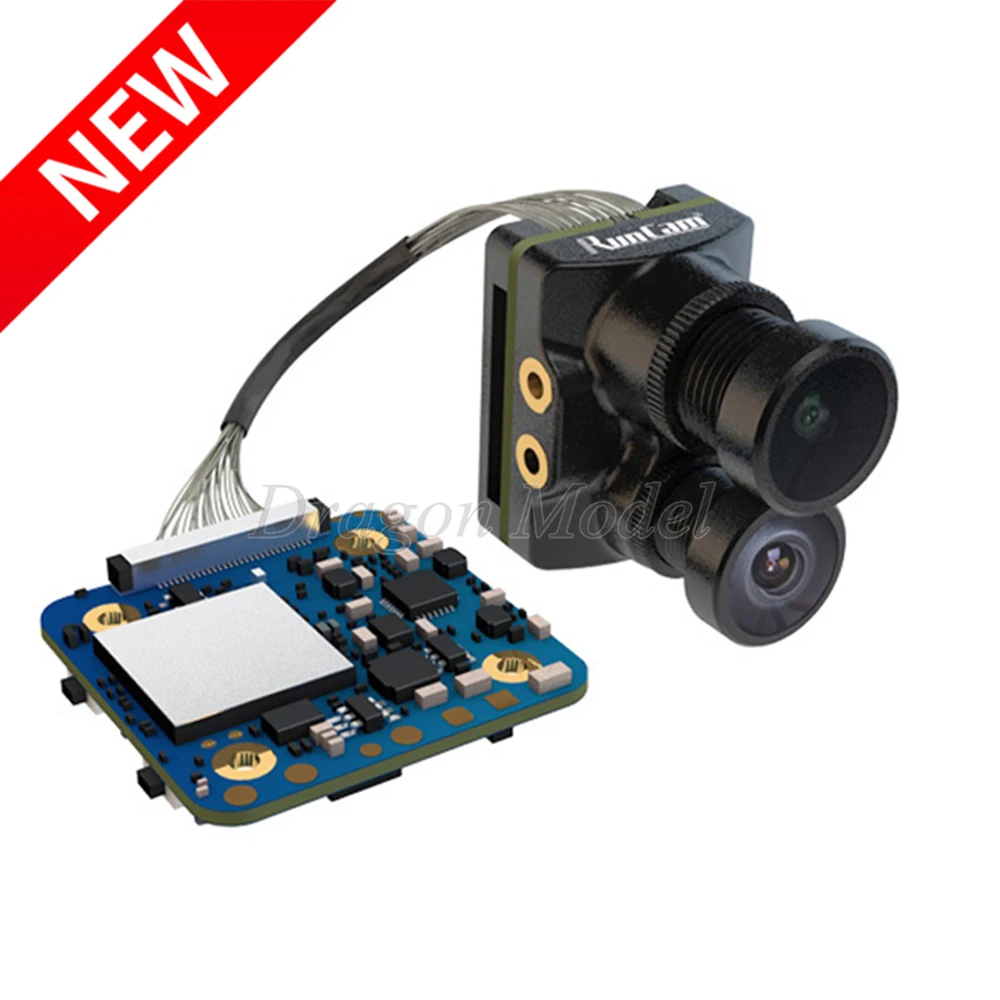 

RunCam Hybrid Dual Lens Wide Angle 4K Mini FPV Camera HD Recording FOV 145 Degree SONY 8MP Sensor For FPV Racing Drone