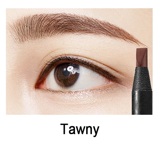 Tawny 5 шт. Водостойкий карандаш для бровей, вытягивающий шнур, отшелушивающий карандаш для бровей, для маркировки, контуров, татуажа и микроблейдинга бровей пму - Цвет: Tawny