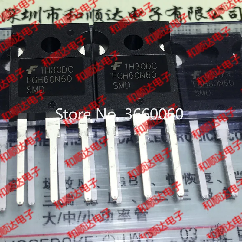 5 шт./лот FGH60N60SMD-247 с изолированным затвором(IGBT) 600V 60A