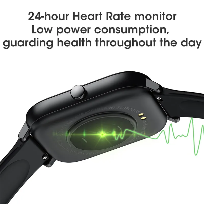 L18 Montre Connectée fréquence cardiaque moniteur de pression