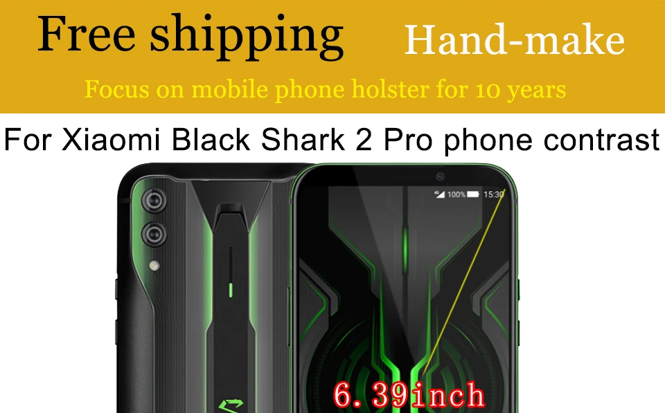Чехол для Xiaomi mi Black Shark 2 Pro, мягкий силиконовый чехол-книжка, кожаный чехол, чехол для mi Shark 2, Жесткий Чехол для Fundas, сумка Capas