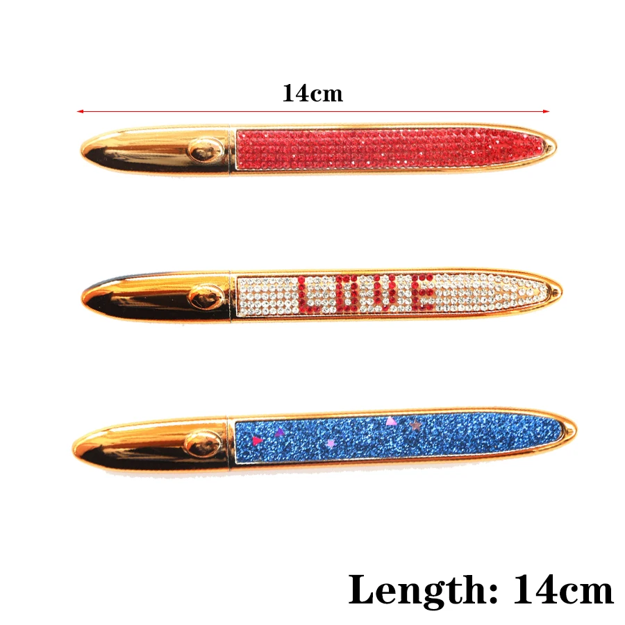 Hot Glitter Diamond Sparkle Point Drill Pen 5D Diamond Painting Pen Punto Croce Ricamo Fai Da Te Craft Nail Art Tool Accessori