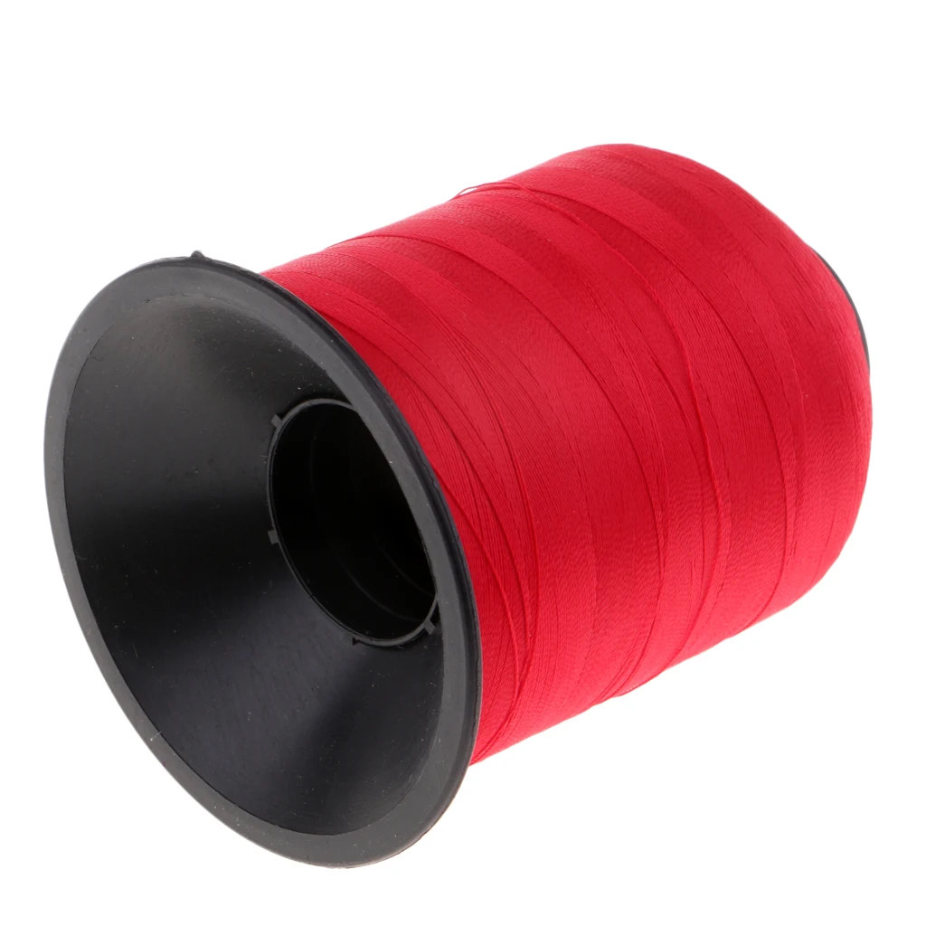 2000m Durable Nylon Whipping Wrapping Thread Line Fishing Line for Fishing Rod Ring Guides Black/ White/ Red/ Brown Fishing Tool