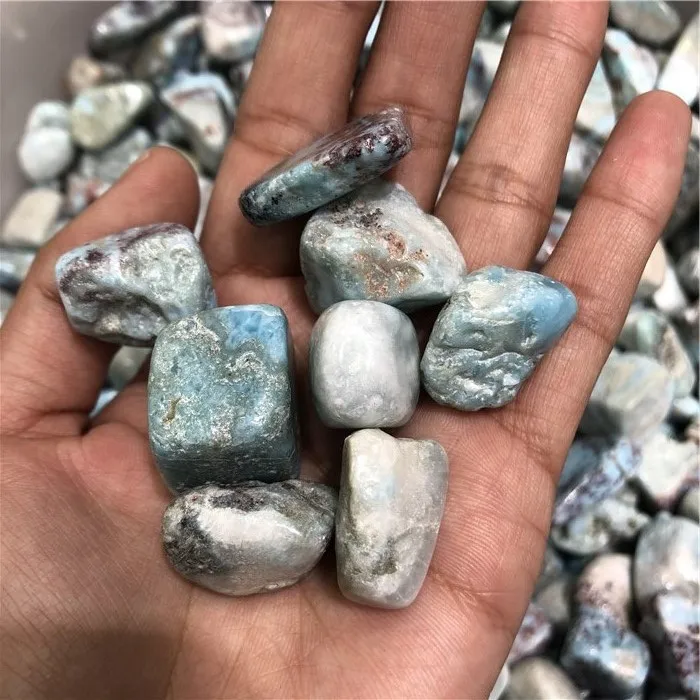 50 г натуральный Ларимар кварцевый камень образец горной породы счастливый кристалл любовь натуральные камни и минералы аквариум камень