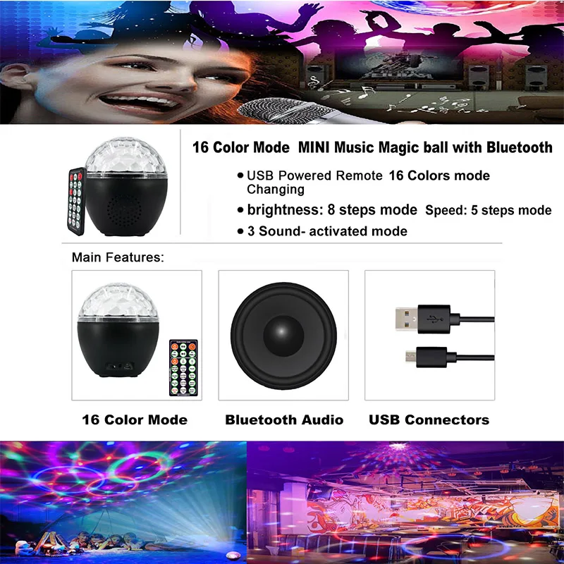 Starry Projector Light Star Projector Child Night Light Lamp Galaxy Lighting Party Φωτισμός Διακόσμηση Δωματίου Εφήβων Φορητή συσκευή αναπαραγωγής μουσικής_voghion.com