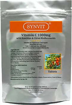 

Vitamin C (Low Acid)1000mg with Rosehips & Citrus Bioflavonoids