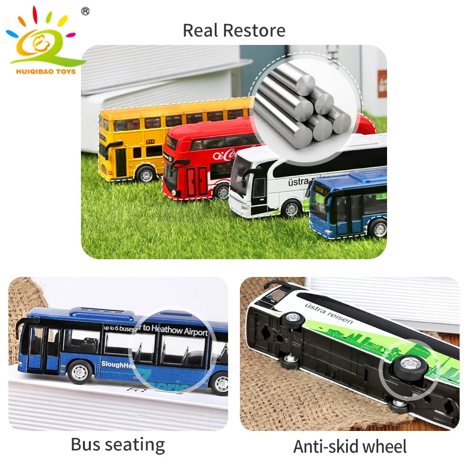 4 шт./компл. школьный автобус туристический город экскурсионные автобус сплав автомобиль Diecasts модели автомобиля игрушки для детей гаражные наборы коллекция
