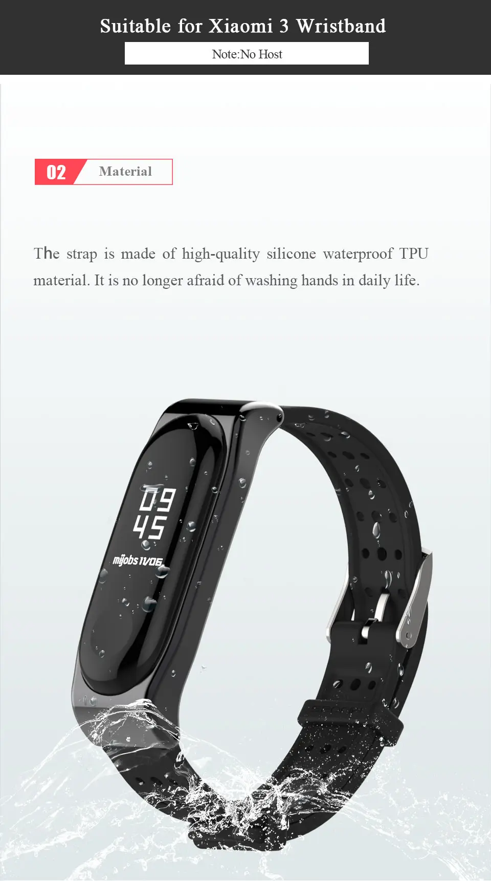 Браслет mi jobs mi Band 4, силиконовый браслет из ТПУ для Xiaomi mi Band 3, ремешок для смарт-часов mi Band 3 4, ремешок для смарт-часов