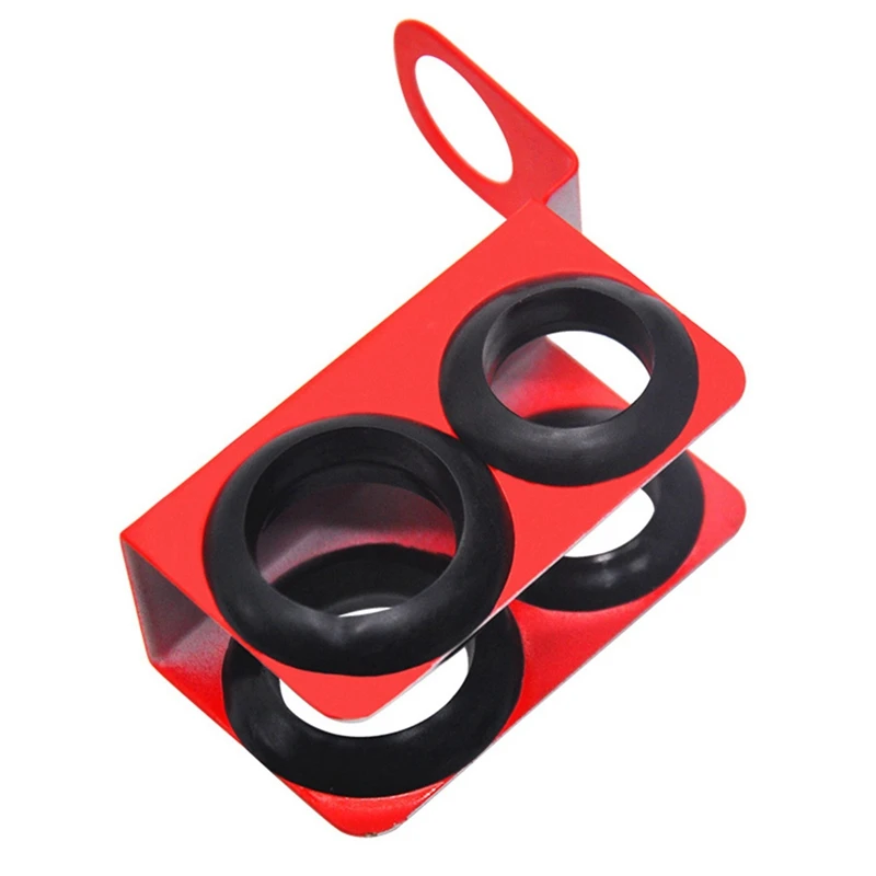 Metal&Silicone Hookah Shisha Hose Holder Can Hold Different Sizes 2 Hose, Hookah Accessories
