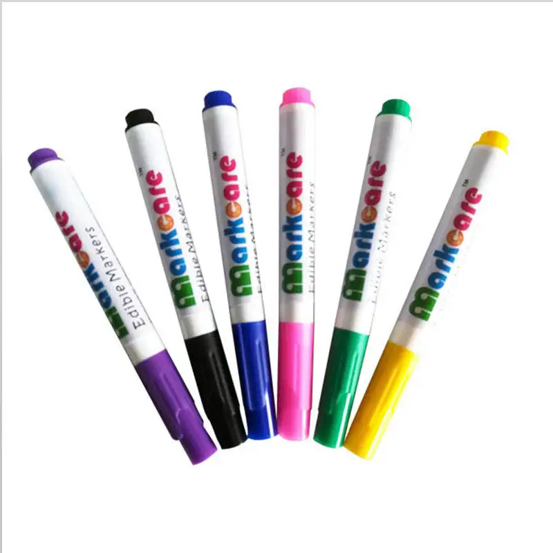 Edible Pigment Pen Diy Food Drawer Color Pencils Markers Cake Biscuit