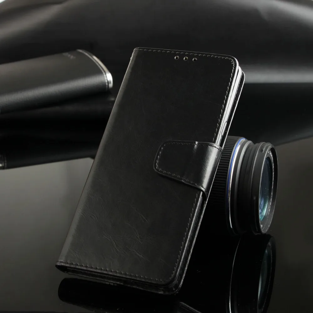 Однотонный Чехол-книжка из искусственной кожи для huawei Honor 4C 7C 5,99 дюймов 5C Honor 7X 6X с отделением для карт и подставкой