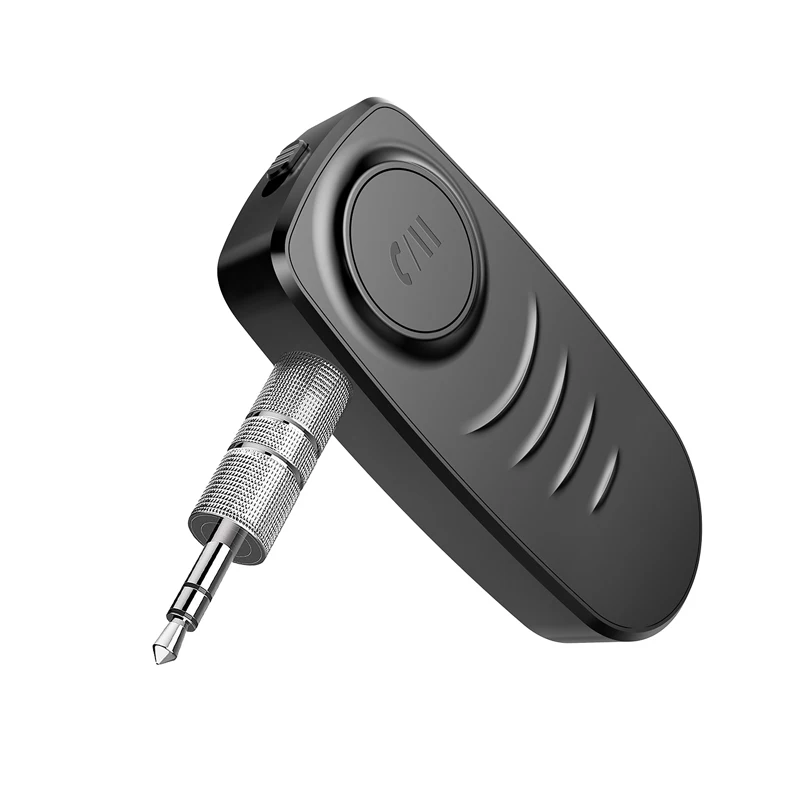 J19 Bluetooth ресивер 3,5 мм стерео автомобильный комплект музыкальный передатчик с микрофоном Громкая связь вызова AUX Jack аудио беспроводной адаптер J20 - Цвет: J19