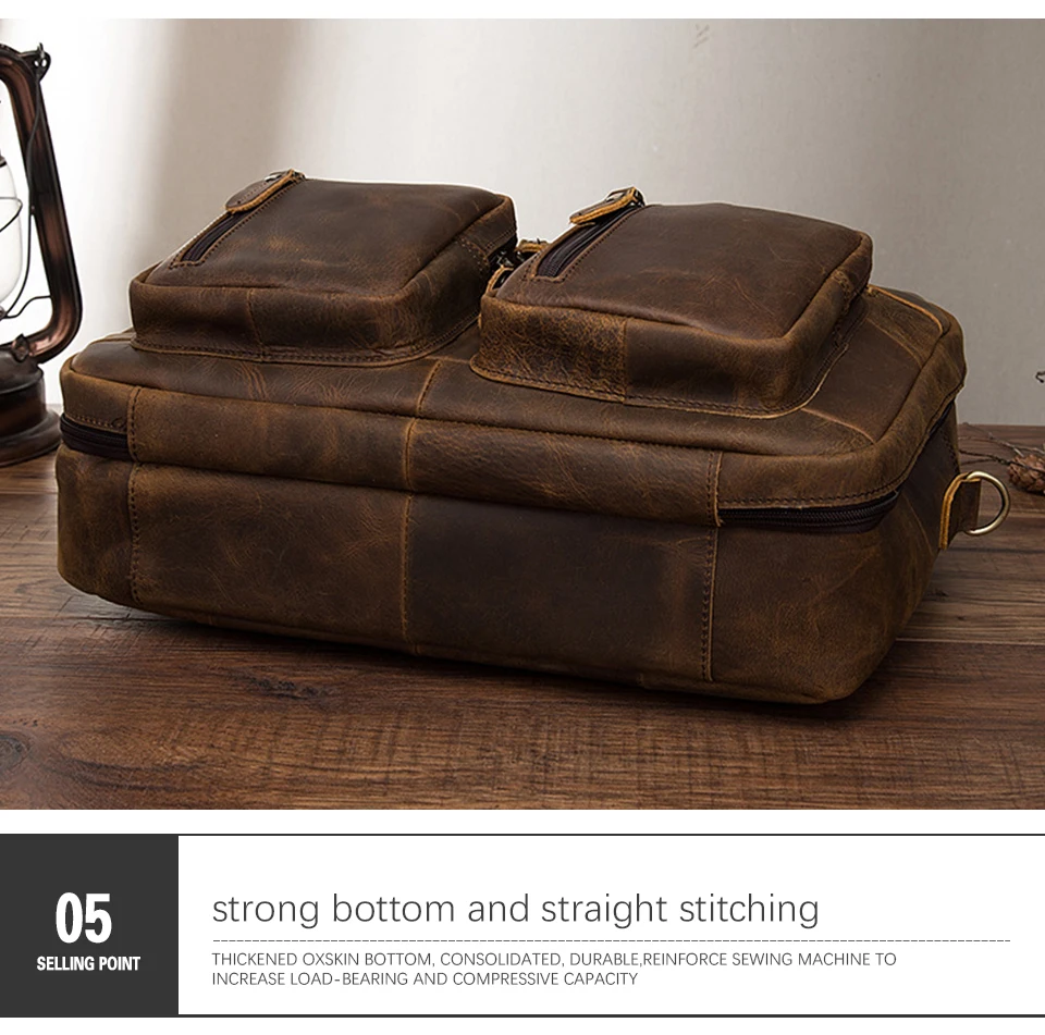 Crazy Horse Leather Men design Fashion Blue Maletas Maletin business Attache briefcase 15.6 laptop Tote Portfolio bag k1013