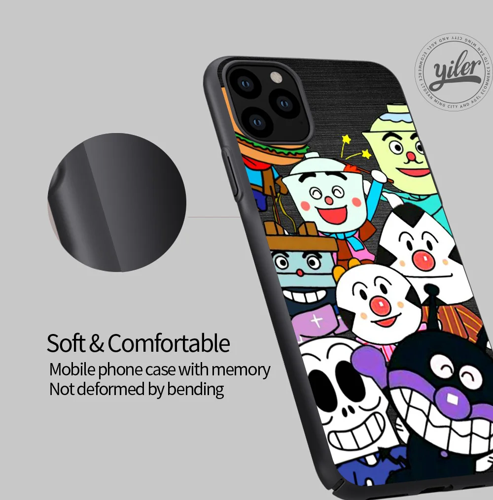 Anpanman для Fundas iPhone 11 Pro Max чехол силиконовый чехол для iPhone XR XS Max 6 6s 7 8 Plus чехол для телефона s Чехол 5S SE 5 Чехол