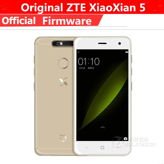 DHL Быстрая ZTE xiaoxian 5 4G LTE мобильный телефон Snapdragon 425 Android 7,1 5," 1280x720 4 Гб ram 32 ГБ rom отпечаток пальца 13.0MP