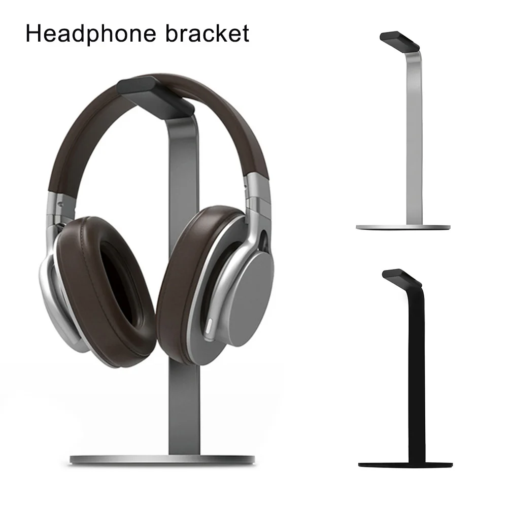 Durable Aluminium Alloy Headset Stand Holder Desktop Headphone Display Rack Bracket Convenient To Use