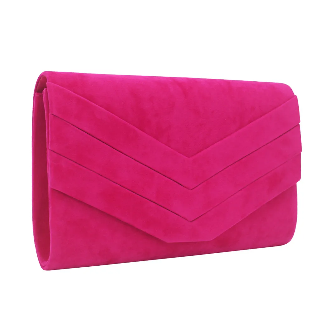 Hot Pink Модные женские туфли Однотонная одежда геометрический Коктейльные Вечерние Сумка с цепочкой, телефон вечерняя сумочка; BS010 высокое качество Повседневное высокое Ёмкость хозяйственные сумки - Цвет: Hot Pink