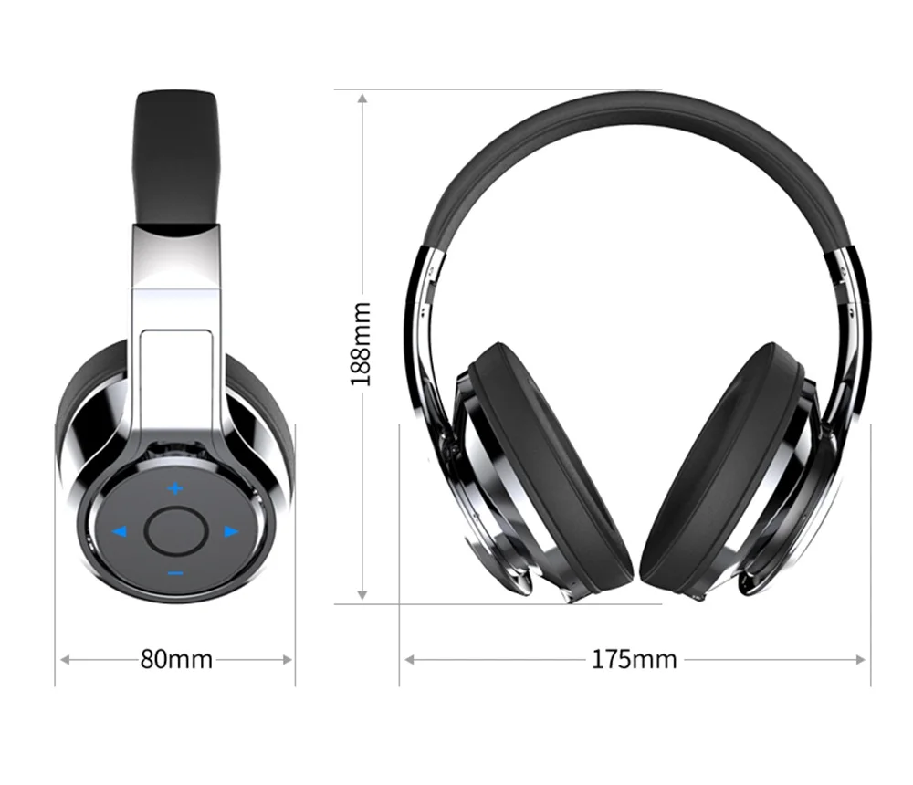 Стерео Bluetooth наушники ZEALOT B22 беспроводная гарнитура с басами микрофоном для