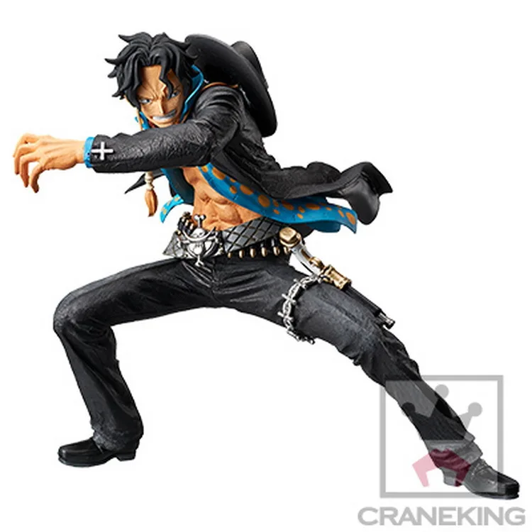 

Yaya Anime Garage Kit One Piece/One Piece Modeling Story Black Cloth Fire Fists Ace PDA Boxed