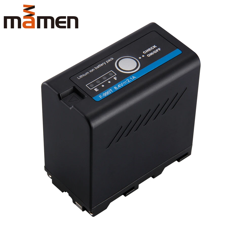 

Mamen 7800mAh NP-F990T NP F990T NPF990T Rechargeable Digital Battery charge for Sony Camera Batteries,Mobile Phone,Ring Light