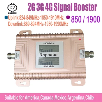 

LCD Displays CDMA850 PCS1900 Repeater 4g signal booster 2G 3G 4G mobile signal booster cdma signal amplifier 3g signal amplifier