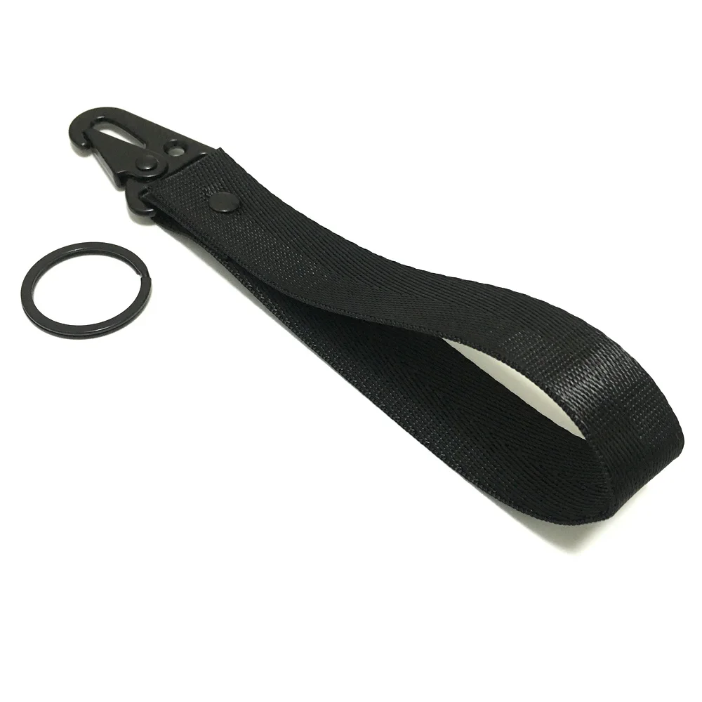 no logo black Красный JDM Гоночный брелок метки JDM брелок для ключей авто брелок для автомобиля Дрифт ключ держатель для телефона быстросъемный Дрифт автолюбитель - Название цвета: no logo black