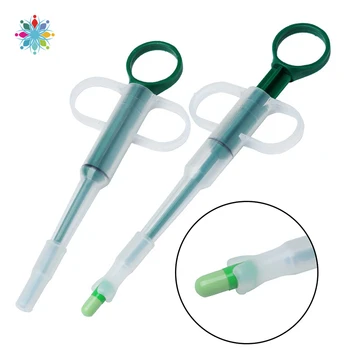 

Plastic Pet Pill Tablet Feeder Durable Injector Syringes Medical Feeding Tool With Soft Tip For Cats Dogs TLS