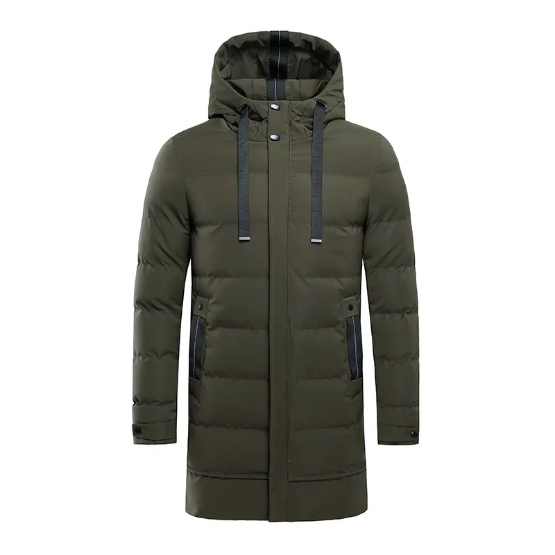 Новинка года; длинный блузон с капюшоном; Hiver Homme